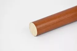 Dřevěná tyč Ø 28 mm barva Třešeň 150 cm