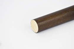 Dřevěná tyč Ø 28 mm barva Ořech 130 cm