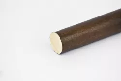 Dřevěná tyč Ø 28 mm barva Ořech 150 cm