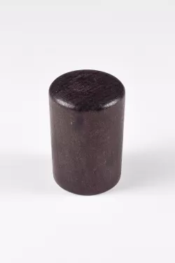 Dřevěná koncovka odtstín Ořech na tyč Ø 28 mm Modern