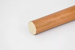 Dřevěná tyč Ø 28 mm barva Olše 120 cm