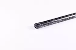 Tyč hliníková kolejničková Profil H Ø 19 mm patinovaná Černo-stříbrná 120 cm