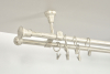 Garnyže kovová patinovaná dvoutyčová do stropu Ø 16/16 mm barva Vintage-zlatá