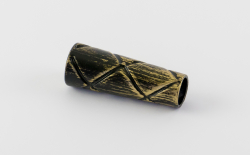 Koncovka patinovaná Ø 16 mm Čierno-zlatá Egypt