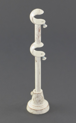 Patinovaný kovový držák dvoutyčový Ø 19/19 mm Vintage-měděná